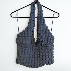 West of Melrose Popcorn Women’s Halter Top
